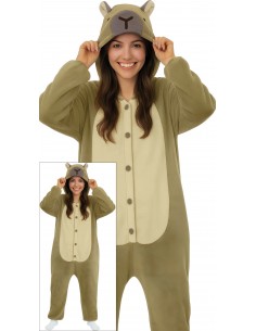 DISFRAZ CAPIBARA AD. T. L Mujer