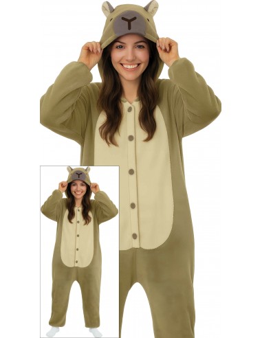 DISFRAZ CAPIBARA AD. T. L Mujer