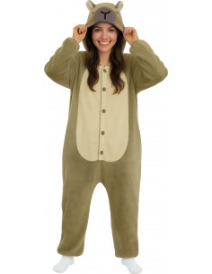 DISFRAZ CAPIBARA AD. T. L Mujer 2