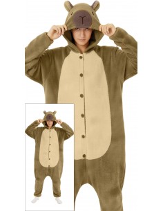 DISFRAZ CAPIBARA AD. T. L Hombre