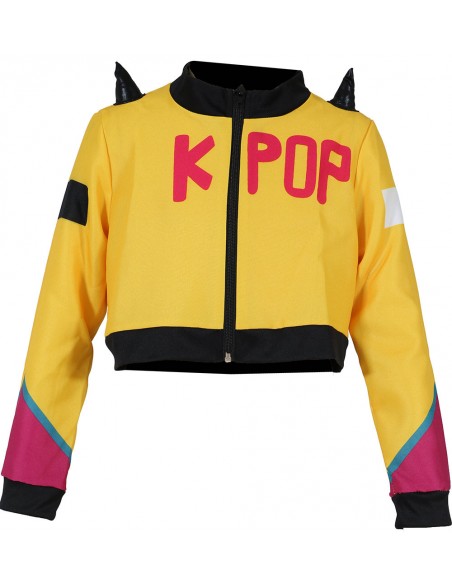 DISFRAZ K-POP RUMI AMARILLO