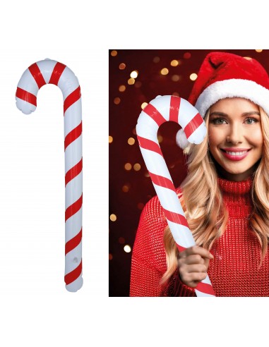 BASTON NAVIDAD HINCHABLE 90 CMS