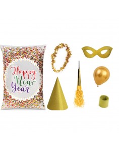 COTILLON ORO ESCARCHADO