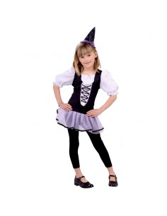 BRUJITA MINIFALDA MORADO