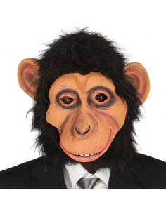CARETA CHIMPANCE CON PELO