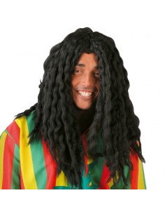 PELUCA RASTA NEGRA.