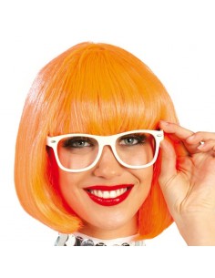 PELUCA MEDIA MELENA NARANJA(ENVASE CAJA)