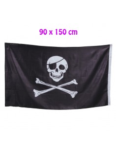 BANDERA PIRATA          90 X 150 CMS.