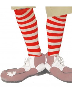 PAR CALCETINES PAYASO ROJO