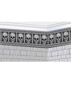 DECORACION PARED CALAVERAS 100 X 90 CM