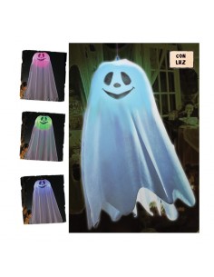 COLGANTE FANTASMA CON LUZ 60 CMS.