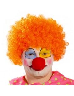 PELUCA RIZOS NARANJA