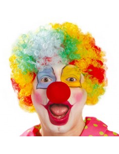 PELUCA RIZOS MULTICOLOR