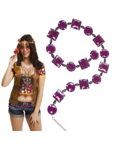 CINTURON HIPPY MORADO 90 CM