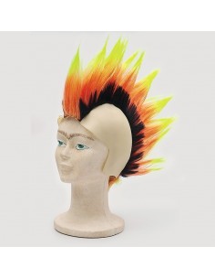 PELUCA PUNK TRICOLOR