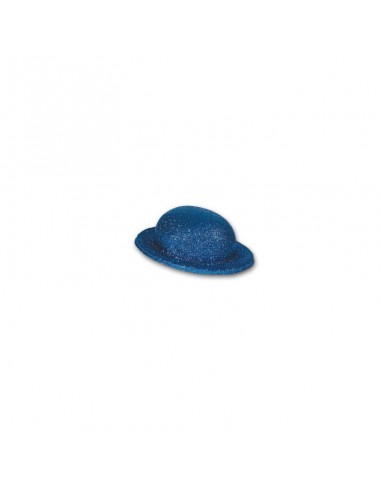 GORRO BOMBIN PURPURINA AZUL