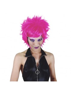 PELUCA CRAZY NEON PINK