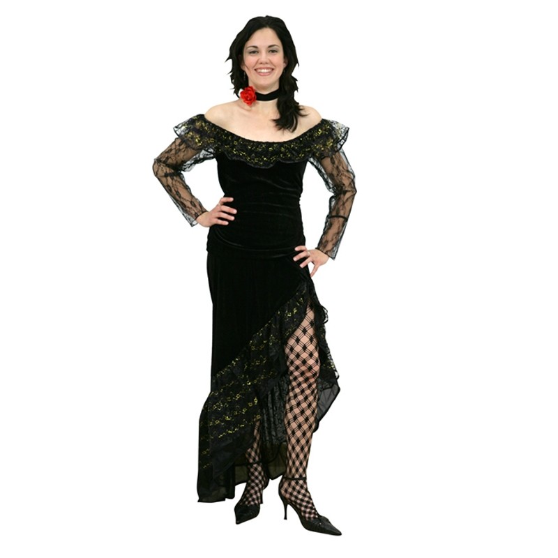 Carnavalife Vestido Flamenca Mujer para Disfraz de Sevillana, Traje Flamenca  para Mujer de Feria, Disfraz Vestido Negro para Adultos (XL, PZ8550) :  : Juguetes y juegos