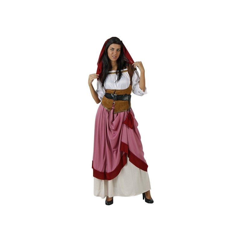 Disfraz Campesina medieval mujer