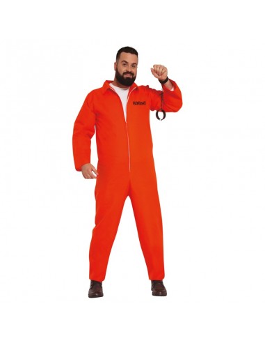 Disfraz de preso de EE UU - naranja - Kiabi - 23.00€