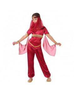Comprar Disfraz de Hindu Mujer Rojo - Disfraces de Arabe para Mujer