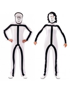 DISFRAZ STICKMAN ADULTOSS...