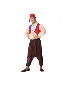 DISFRAZ ARABE ALADIN MARRON...