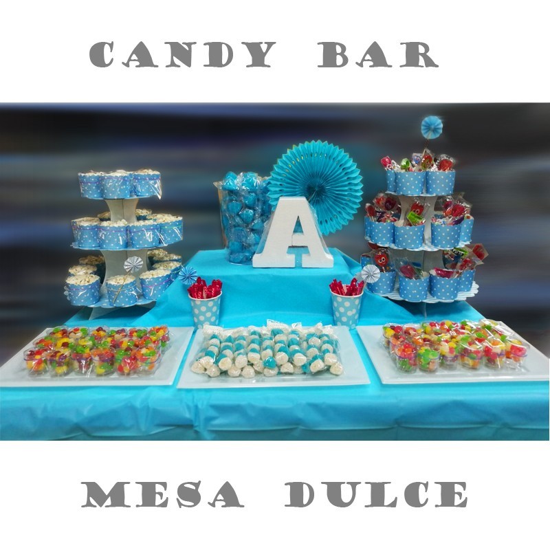 Candy Bar - Decoración Mesa Dulces - Con Detalle