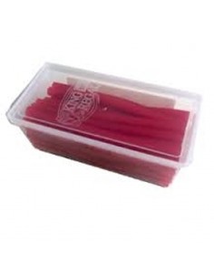 MINI TARRO REGALIZ FRESA  ROJO KING REGAL