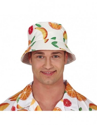 GORRO HAWAIANO FRUTAS