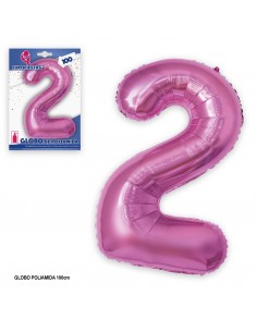 GLOBO FUCSIA NUMERO (2)