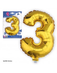 GLOBO ORO NUMERO (3)