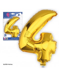 GLOBO ORO NUMERO (4)