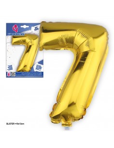 GLOBO ORO NUMERO (7)