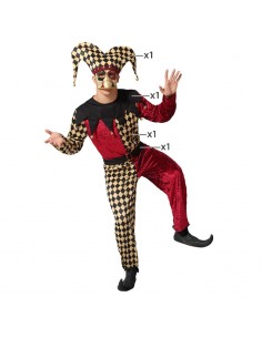 DISFRAZ ARLEQUIN ROJO... 2
